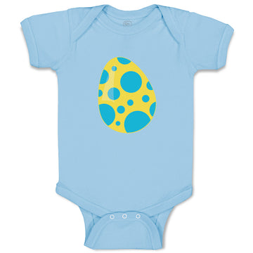 Baby Clothes Yellow Blue Egg Dinosaurs Dino Trex Baby Bodysuits Cotton