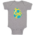 Baby Clothes Yellow Blue Egg Dinosaurs Dino Trex Baby Bodysuits Cotton