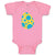 Baby Clothes Yellow Blue Egg Dinosaurs Dino Trex Baby Bodysuits Cotton