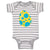 Baby Clothes Yellow Blue Egg Dinosaurs Dino Trex Baby Bodysuits Cotton