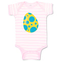 Baby Clothes Yellow Blue Egg Dinosaurs Dino Trex Baby Bodysuits Cotton