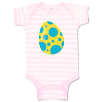 Baby Clothes Yellow Blue Egg Dinosaurs Dino Trex Baby Bodysuits Cotton
