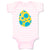 Baby Clothes Yellow Blue Egg Dinosaurs Dino Trex Baby Bodysuits Cotton