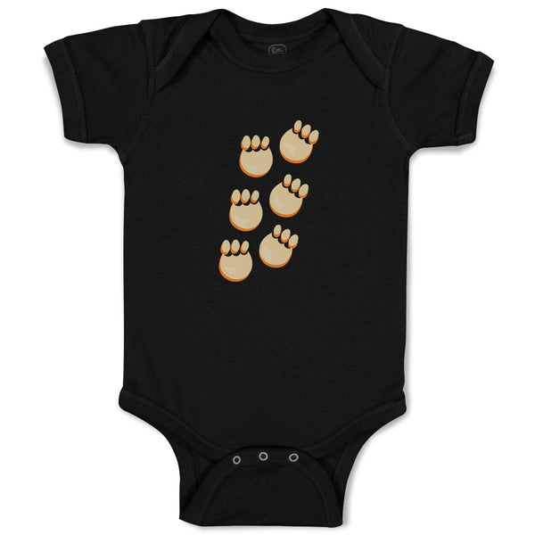 Baby Clothes Dino Paws Dinosaurs Dino Trex Baby Bodysuits Boy & Girl Cotton