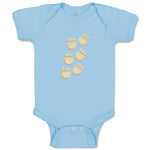 Baby Clothes Dino Paws Dinosaurs Dino Trex Baby Bodysuits Boy & Girl Cotton