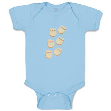 Baby Clothes Dino Paws Dinosaurs Dino Trex Baby Bodysuits Boy & Girl Cotton