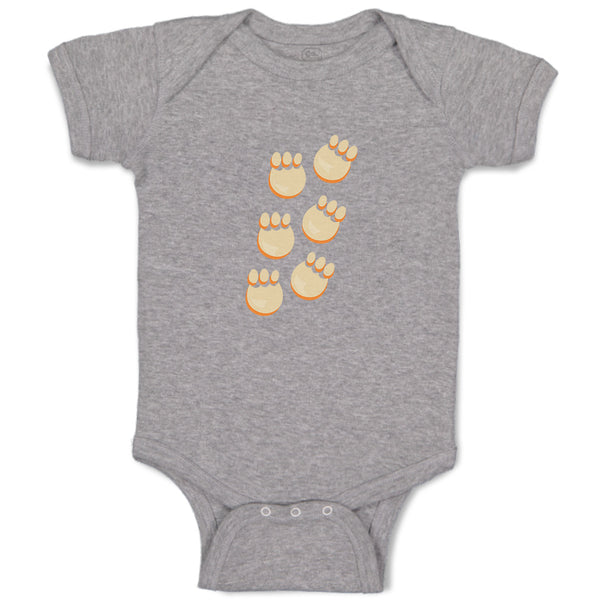 Baby Clothes Dino Paws Dinosaurs Dino Trex Baby Bodysuits Boy & Girl Cotton