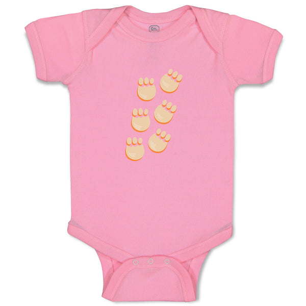 Baby Clothes Dino Paws Dinosaurs Dino Trex Baby Bodysuits Boy & Girl Cotton