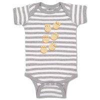 Baby Clothes Dino Paws Dinosaurs Dino Trex Baby Bodysuits Boy & Girl Cotton