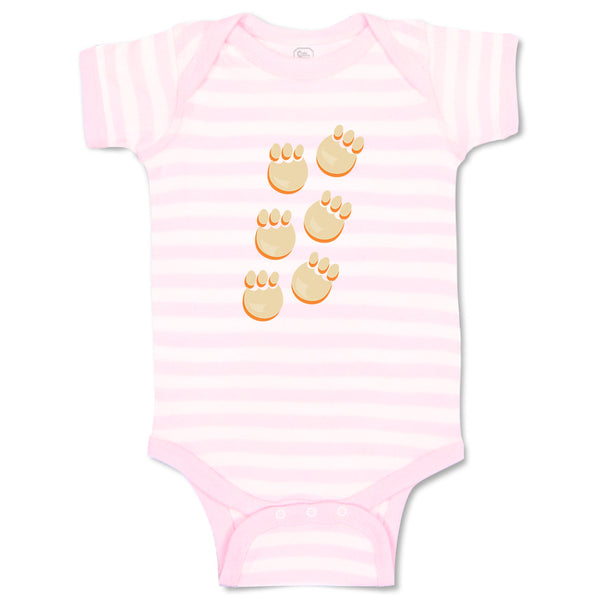Baby Clothes Dino Paws Dinosaurs Dino Trex Baby Bodysuits Boy & Girl Cotton