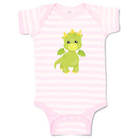 Baby Clothes Dragon Mystical Style 1 Baby Bodysuits Boy & Girl Cotton