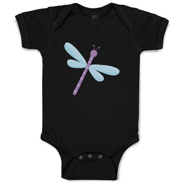Baby Clothes Dragonfly Purple Baby Bodysuits Boy & Girl Newborn Clothes Cotton