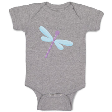 Baby Clothes Dragonfly Purple Baby Bodysuits Boy & Girl Newborn Clothes Cotton