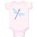 Baby Clothes Dragonfly Purple Baby Bodysuits Boy & Girl Newborn Clothes Cotton