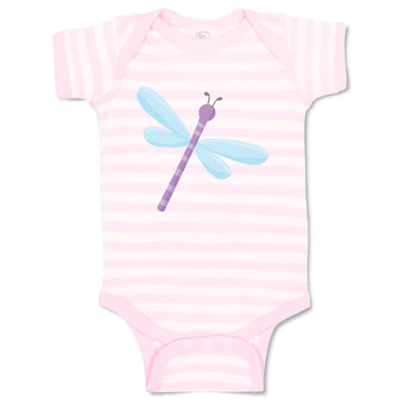 Baby Clothes Dragonfly Purple Baby Bodysuits Boy & Girl Newborn Clothes Cotton