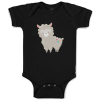 Baby Clothes Llama Stars Zoo Funny Baby Bodysuits Boy & Girl Cotton