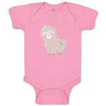 Baby Clothes Llama Stars Zoo Funny Baby Bodysuits Boy & Girl Cotton
