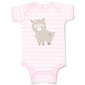 Baby Clothes Llama Stars Zoo Funny Baby Bodysuits Boy & Girl Cotton