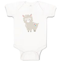 Baby Clothes Llama Stars Zoo Funny Baby Bodysuits Boy & Girl Cotton