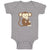 Baby Clothes Monkey Sits Safari Baby Bodysuits Boy & Girl Newborn Clothes Cotton