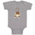 Baby Clothes Monkey Hangs Safari Baby Bodysuits Boy & Girl Cotton