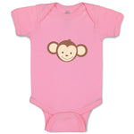 Baby Clothes Monkey Face Safari Baby Bodysuits Boy & Girl Newborn Clothes Cotton