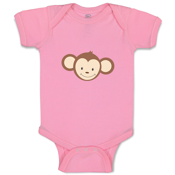 Baby Clothes Monkey Face Safari Baby Bodysuits Boy & Girl Newborn Clothes Cotton