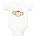 Baby Clothes Monkey Face Safari Baby Bodysuits Boy & Girl Newborn Clothes Cotton