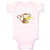 Baby Clothes Monkey Banana Safari Baby Bodysuits Boy & Girl Cotton