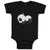 Baby Clothes Panda Baby Sleeps 2 Baby Bodysuits Boy & Girl Cotton