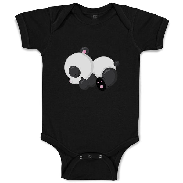 Baby Clothes Panda Baby Sleeps 2 Baby Bodysuits Boy & Girl Cotton