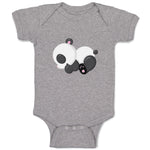 Baby Clothes Panda Baby Sleeps 2 Baby Bodysuits Boy & Girl Cotton