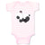 Baby Clothes Panda Baby Sleeps 2 Baby Bodysuits Boy & Girl Cotton