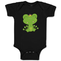 Baby Clothes Princess Frog Closes Eyes Funny Baby Bodysuits Boy & Girl Cotton