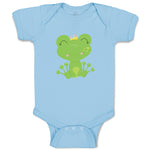 Baby Clothes Princess Frog Closes Eyes Funny Baby Bodysuits Boy & Girl Cotton