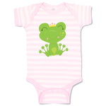 Baby Clothes Princess Frog Closes Eyes Funny Baby Bodysuits Boy & Girl Cotton