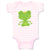 Baby Clothes Princess Frog Closes Eyes Funny Baby Bodysuits Boy & Girl Cotton