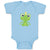 Baby Clothes Prince Frog Sits Funny Baby Bodysuits Boy & Girl Cotton