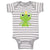 Baby Clothes Prince Frog Sits Funny Baby Bodysuits Boy & Girl Cotton