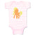 Baby Clothes Unicorn Orange Baby Bodysuits Boy & Girl Newborn Clothes Cotton