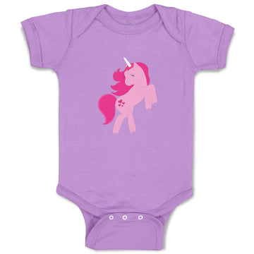 Baby Clothes Unicorn Pink Baby Bodysuits Boy & Girl Newborn Clothes Cotton