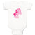Baby Clothes Unicorn Pink Baby Bodysuits Boy & Girl Newborn Clothes Cotton