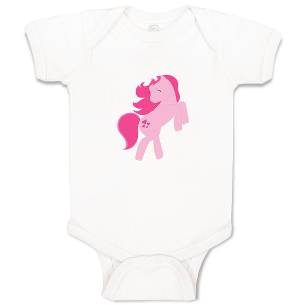 Baby Clothes Unicorn Pink Baby Bodysuits Boy & Girl Newborn Clothes Cotton