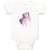 Baby Clothes Unicorn Purple Baby Bodysuits Boy & Girl Newborn Clothes Cotton