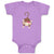 Baby Clothes Monkey Hangs Girl Safari Baby Bodysuits Boy & Girl Cotton