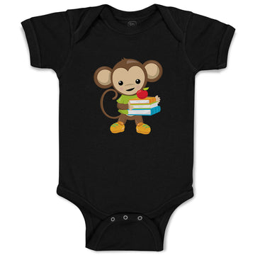Baby Clothes Monkey Books Safari Baby Bodysuits Boy & Girl Cotton