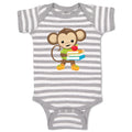 Baby Clothes Monkey Books Safari Baby Bodysuits Boy & Girl Cotton