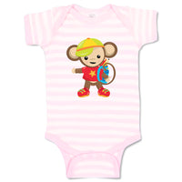 Monkey Red T-Shirt Safari