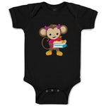 Baby Clothes Monkey Books Girl Safari Baby Bodysuits Boy & Girl Cotton