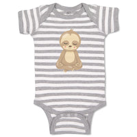 Baby Clothes Sloth Yoga Safari Baby Bodysuits Boy & Girl Newborn Clothes Cotton